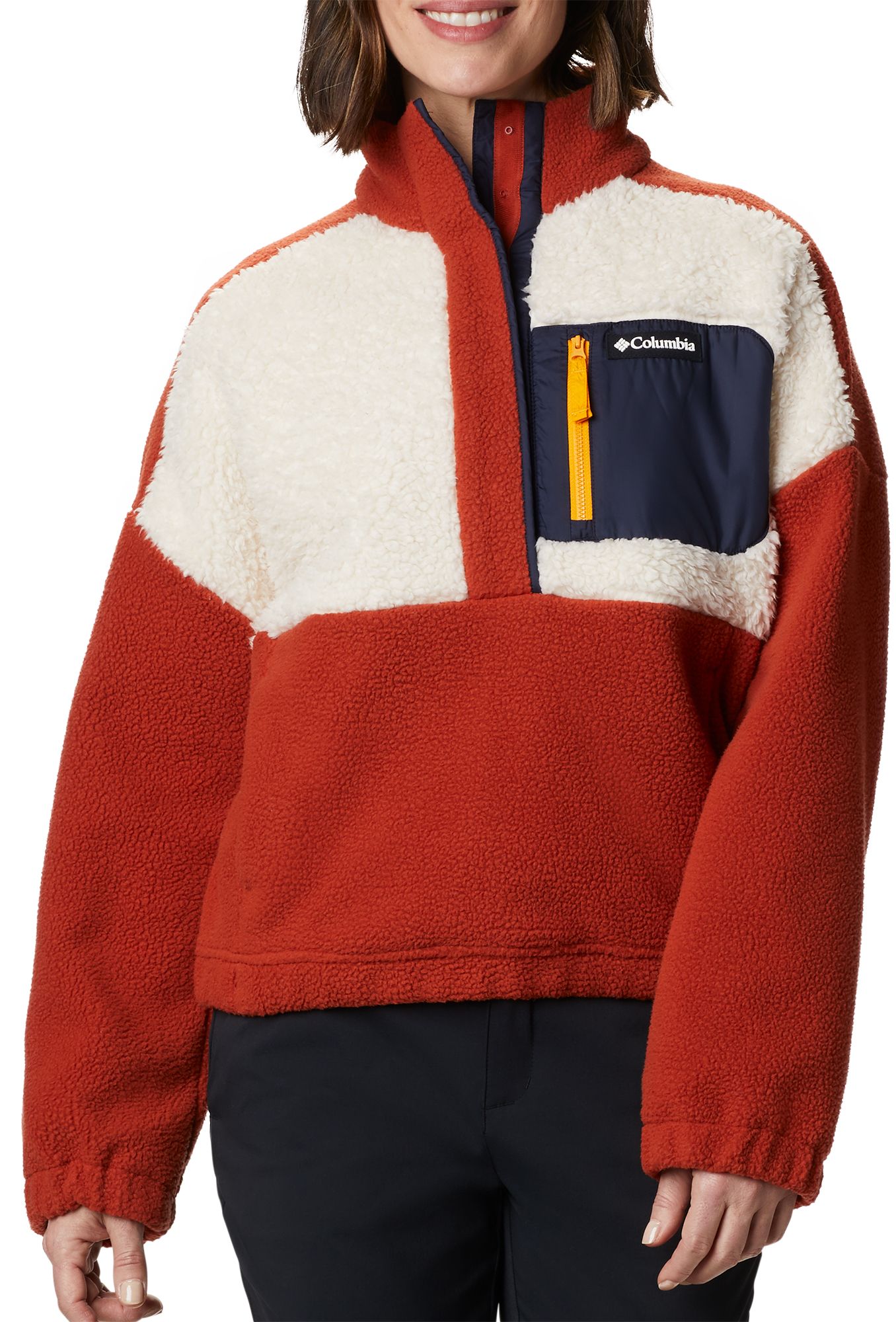 columbia sherpa zip up