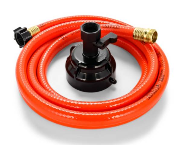 Camco RhinoFlex 10' Clean Out Hose with Rinser Cap