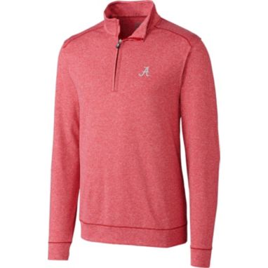 sorry, Cutter & Buck Men's Alabama Crimson Tide Crimson Shoreline Half-Zip Shirt is currently out of stock