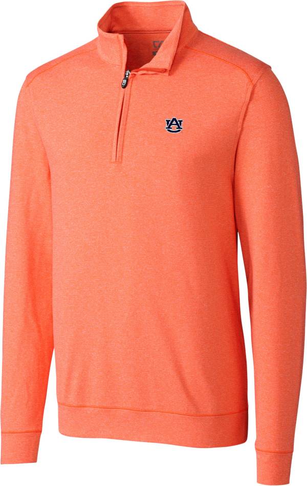 Download Cutter & Buck Men's Auburn Tigers Orange Shoreline Half ...