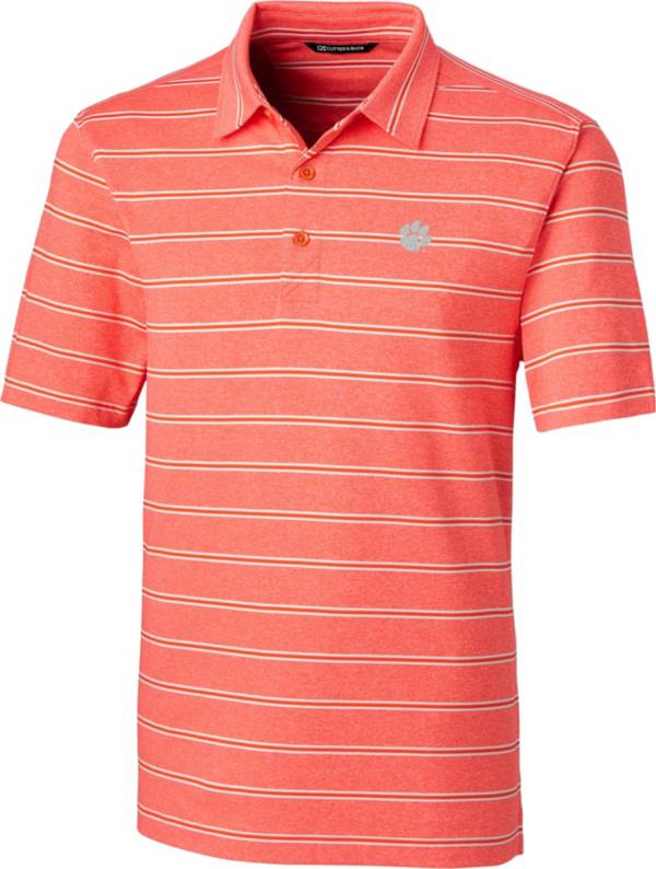 Cutter & Buck Men's Clemson Tigers Orange Forge Polo | DICK'S Sporting Goods