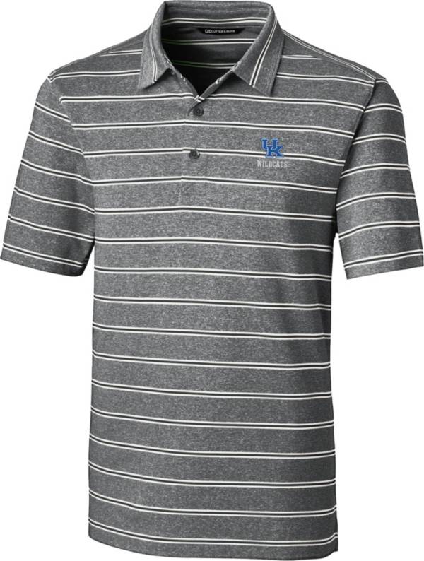 Cutter & Buck Men's Kentucky Wildcats Forge Black Polo