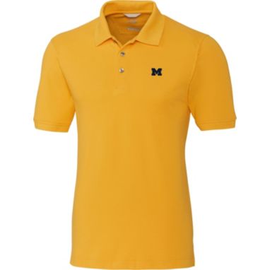 sorry, Cutter & Buck Men's Michigan Wolverines Maize Advantage Long Sleeve Polo is currently out of stock