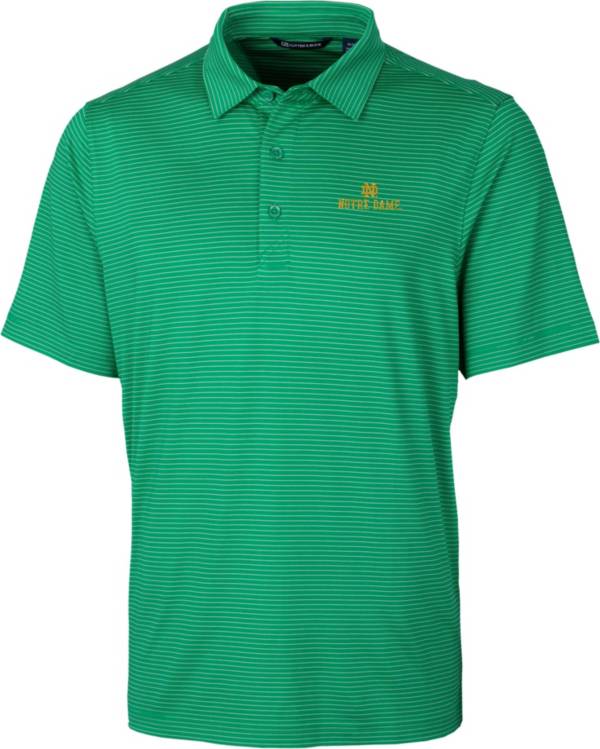 Cutter & Buck Men's Notre Dame Fighting Irish Green Forge Polo product image