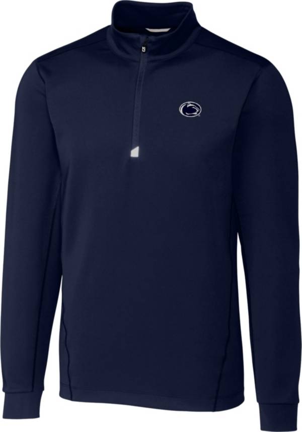 Cutter & Buck Men's Penn State Nittany Lions Blue Traverse HalfZip Shirt Dick's Sporting Goods