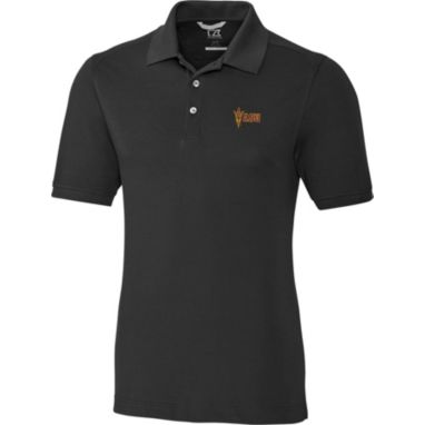 sorry, Cutter & Buck Men's Arizona State Sun Devils Advantage Long Sleeve Black Polo is currently out of stock