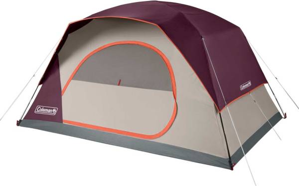 coleman skydome 8 person camping tent with screen room