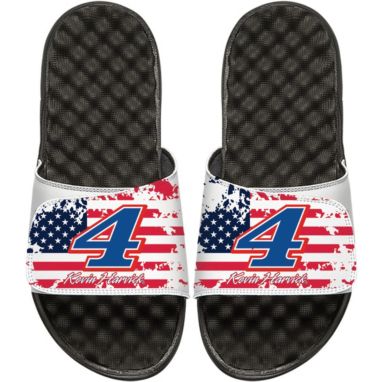 sorry, ISlide Adult Kevin Harvick #4 Flag Sandals is currently out of stock