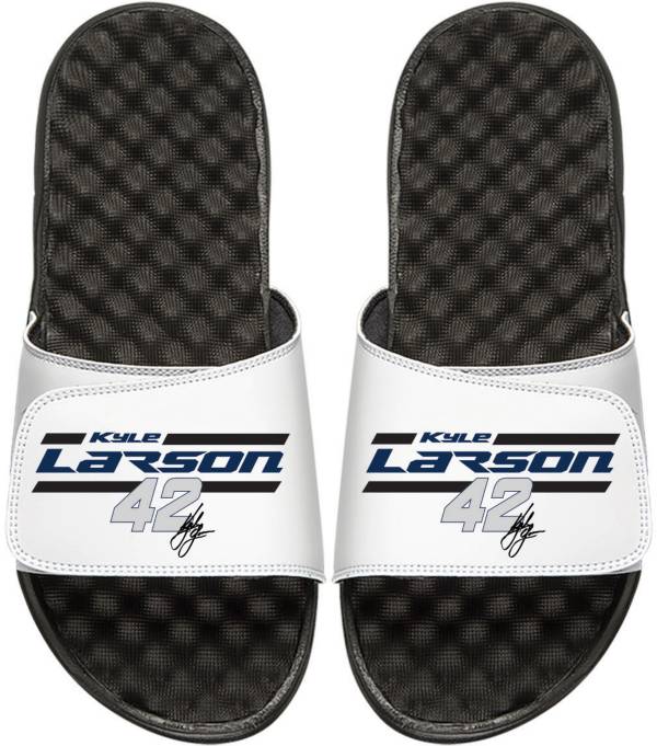 ISlide Adult Kyle Larson #42 Sandals