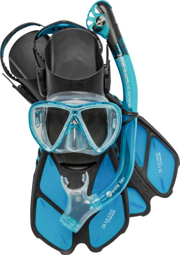 Cressi Pro Dry Snorkeling Combo Dick's Sporting Goods