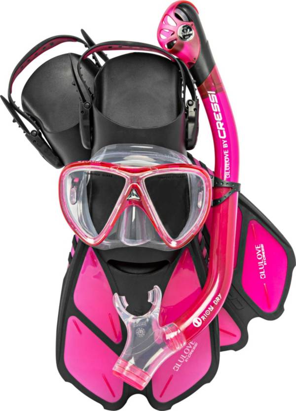 Cressi Bonete Pro Dry Snorkeling Combo product image