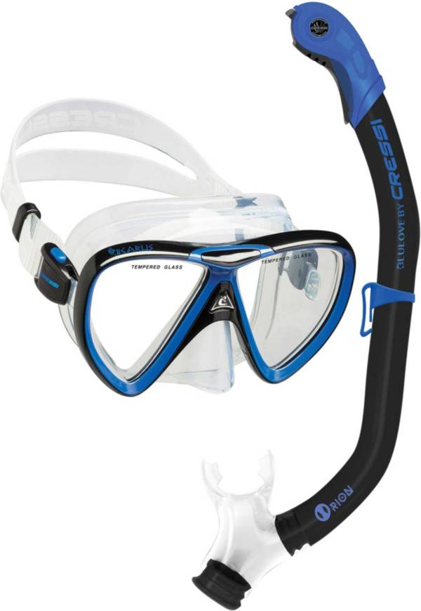 Cressi Ikarus Orion Snorkel Mask Combo