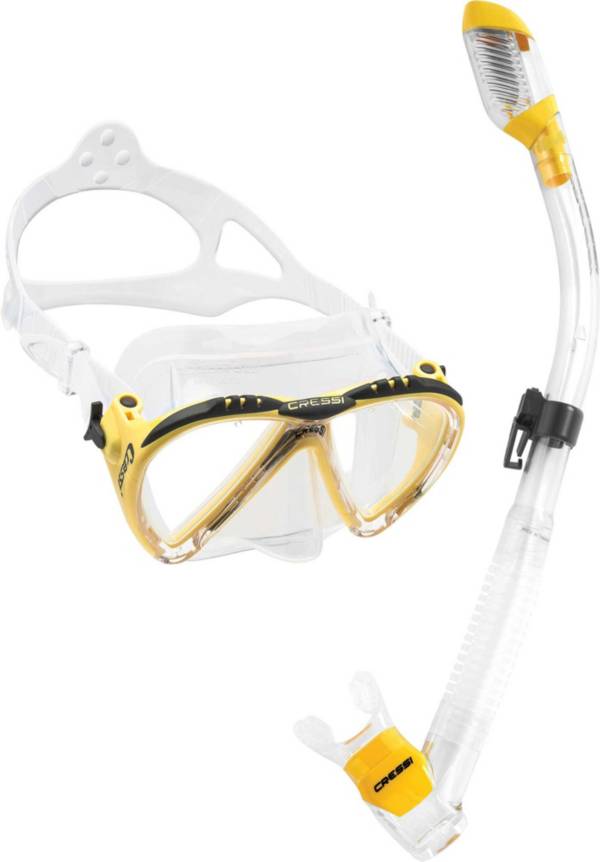 Cressi Lince Supernova Dry Snorkeling Mask Combo