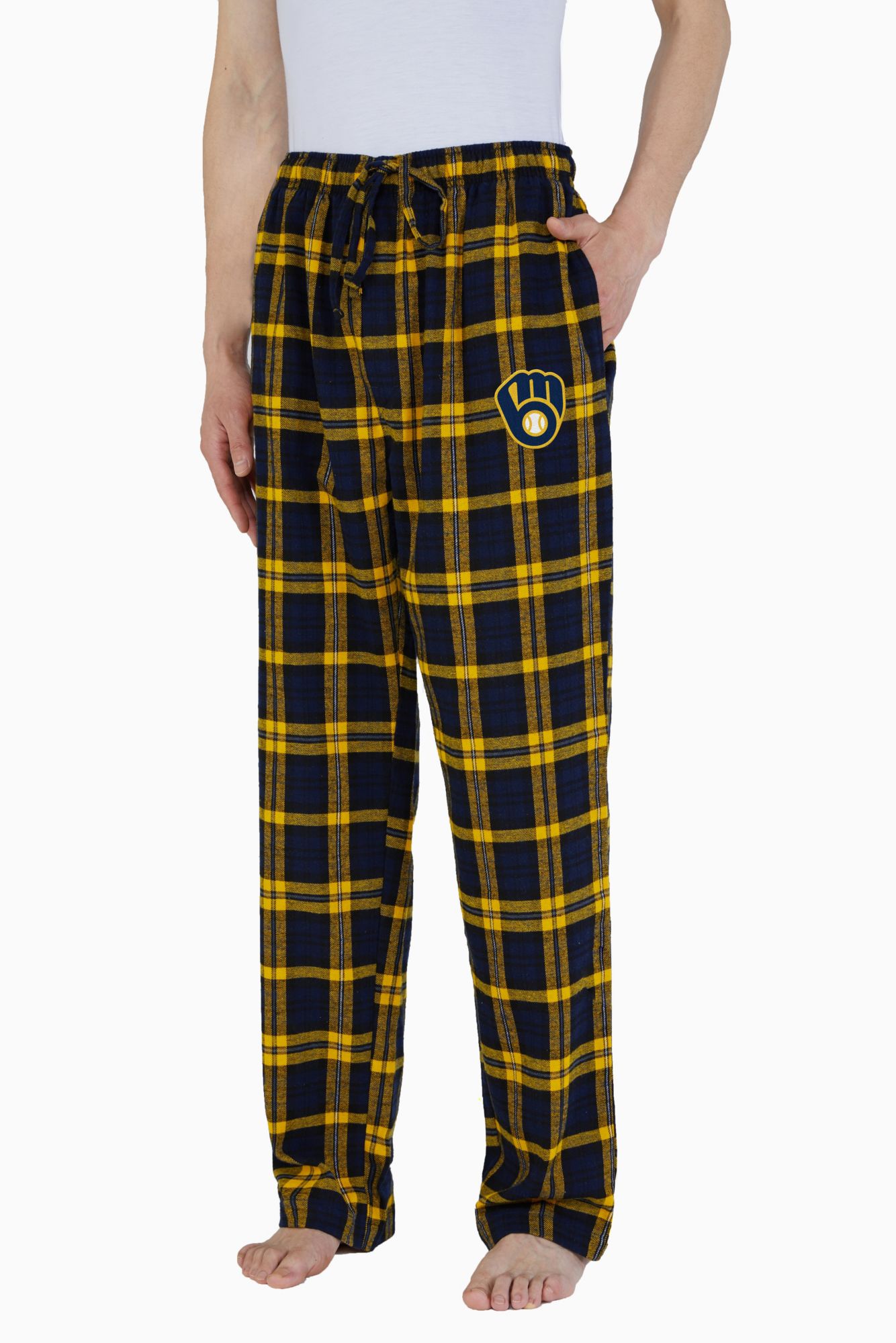 milwaukee brewers flannel shirt