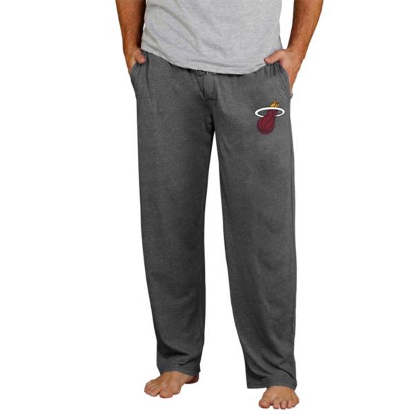 Concepts Sport Men's Miami Heat Quest Grey Jersey Pants product image