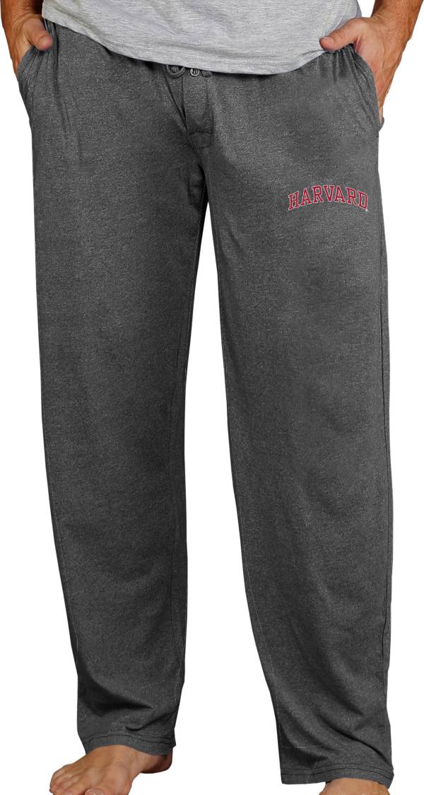 Concepts Sport Men's Harvard Crimson Charcoal Quest Pants product image