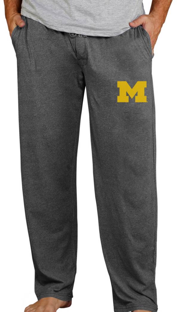 Concepts Sport Men's Michigan Wolverines Charcoal Quest Pants product image