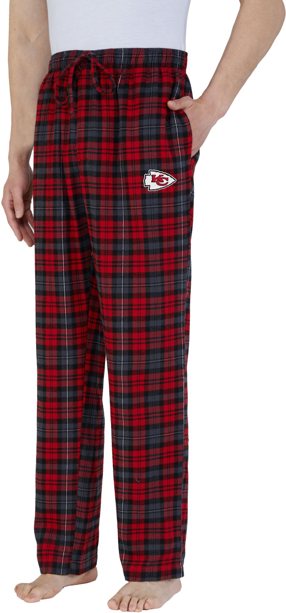 red flannel pants mens