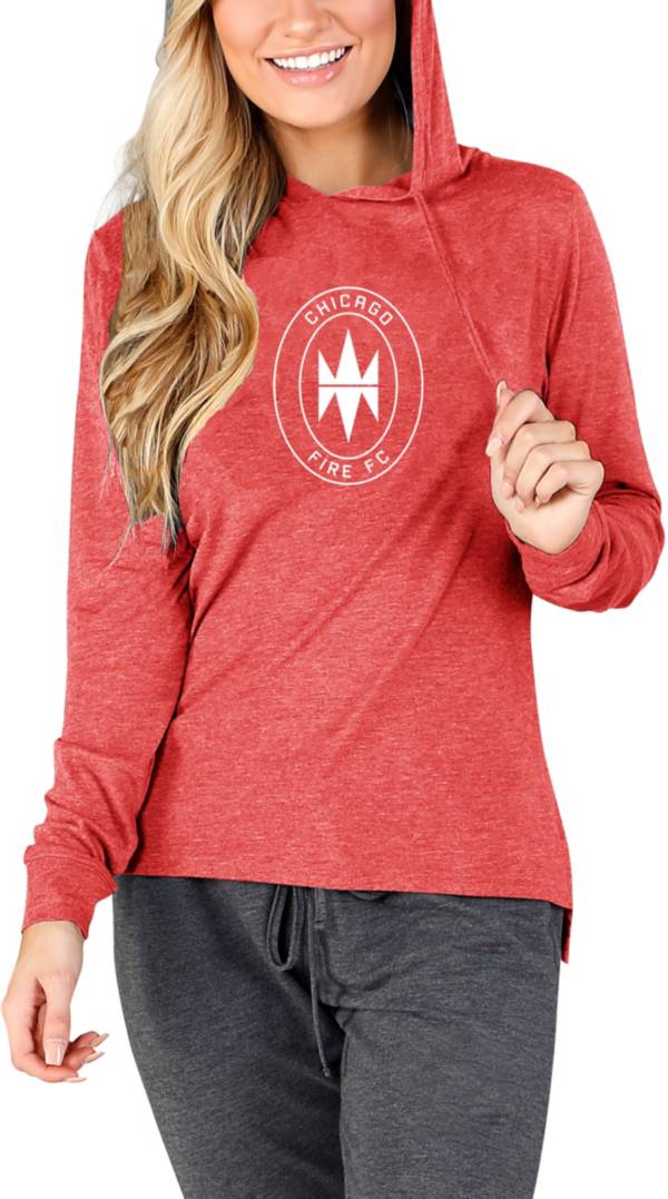 Concepts Sport Women's Chicago Fire Crescent Red Long Sleeve Top product image