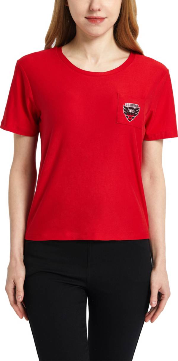 Concepts Sport Women's D.C. United Zest Red Short Sleeve Top Dick's