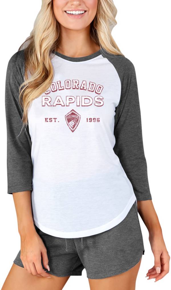 Concepts Sport Women's Colorado Rapids Crescent White Long Sleeve Top product image
