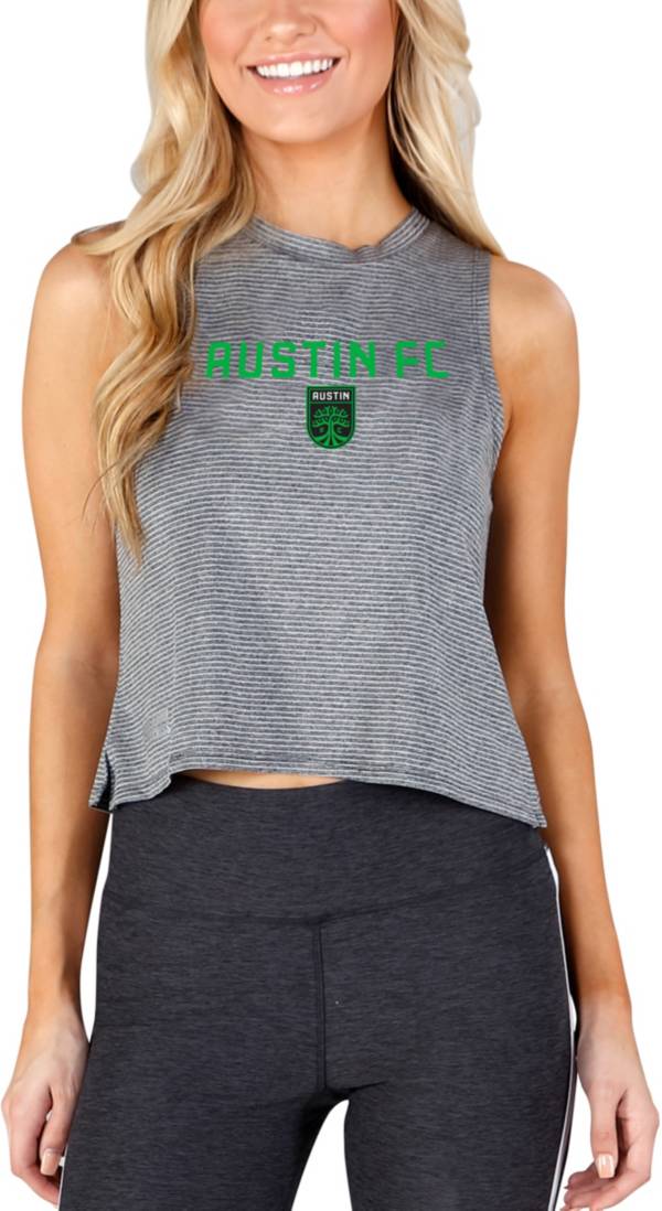 Concepts Sport Women's Austin FC Centerline Charcoal Short Sleeve Top product image