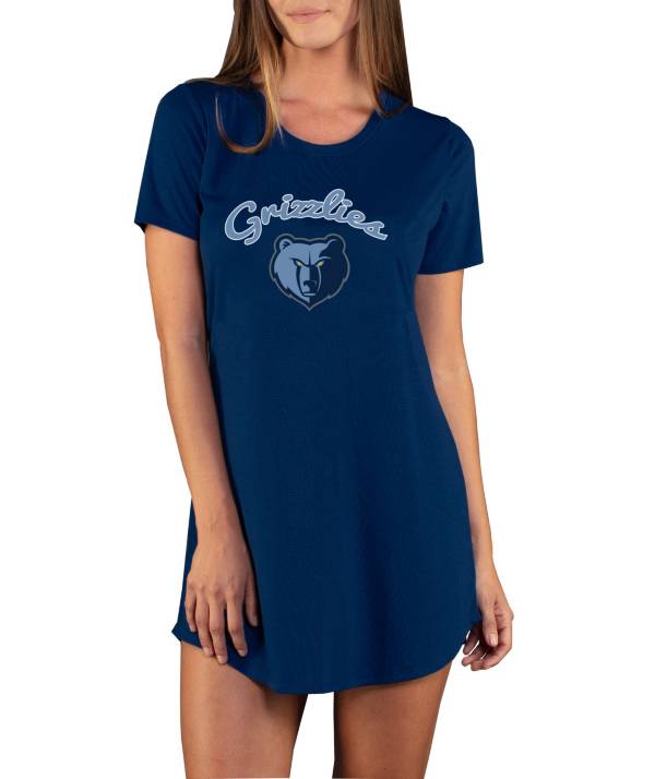 Concepts Sport Women's Memphis Grizzlies Marathon Navy Night T-Shirt product image