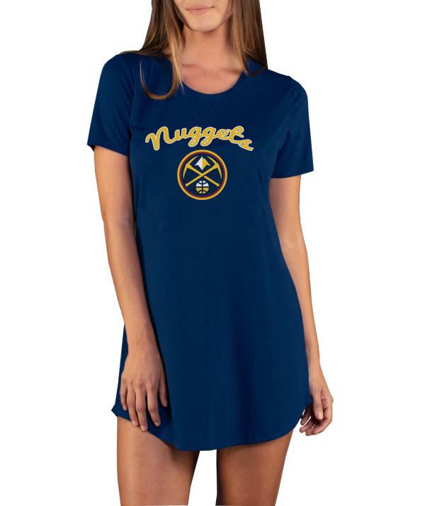 Concepts Sport Women's Denver Nuggets Marathon Navy Night T-Shirt product image