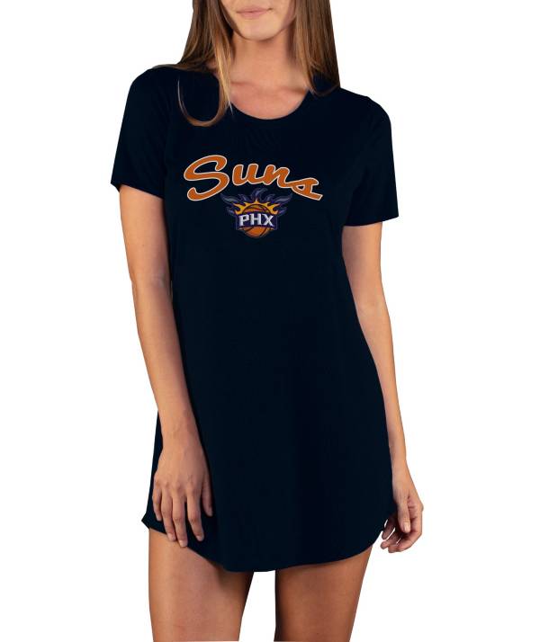 Concepts Sport Women's Phoenix Suns Marathon Black Night T-Shirt product image