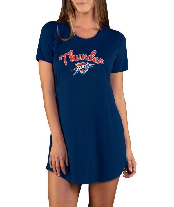 Concepts Sport Women's Oklahoma City Thunder Marathon Navy Night T-Shirt product image