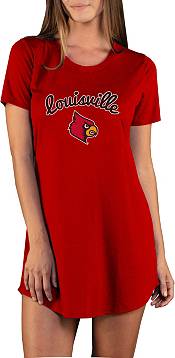Pressbox Women's Louisville Cardinals Michelin Twisted Crew Pullover Sweatshirt