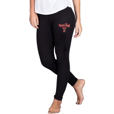 sorry, Concepts Sport Women's Texas Tech Red Raiders Black Fraction Leggings is currently out of stock