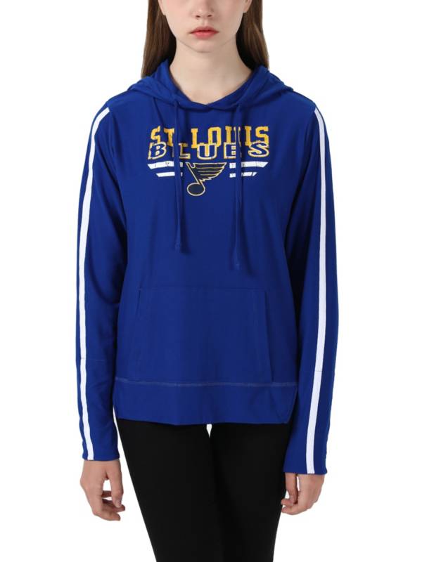 Concepts Sports Women's St. Louis Blues Royal Zest Pullover Hoodie