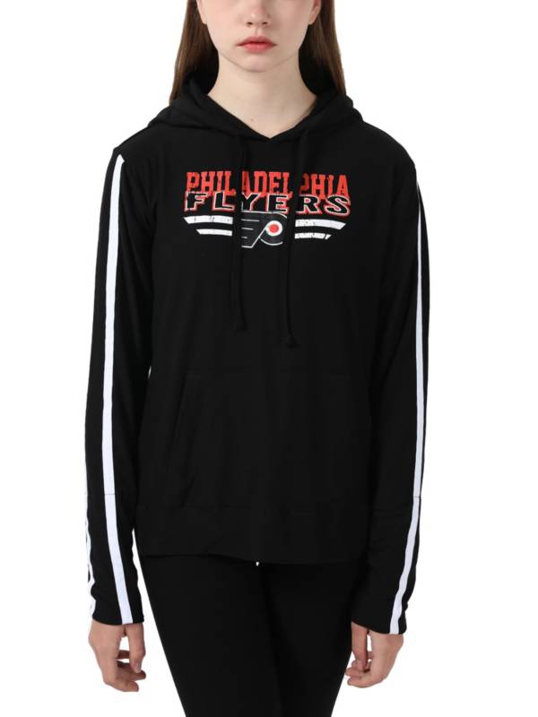 Concepts Sports Women's Philadelphia Flyers Black Zest Pullover Hoodie