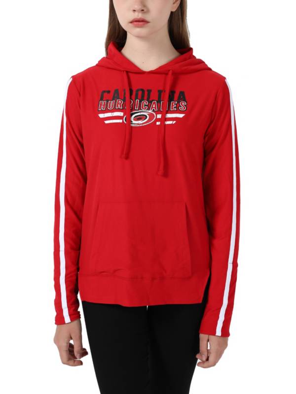 Concepts Sports Women's Carolina Hurricanes Red Zest Pullover Hoodie