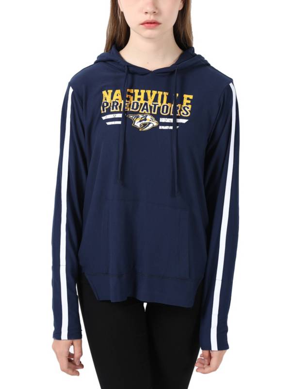 Concepts Sports Women's Nashville Predators Navy Zest Pullover Hoodie