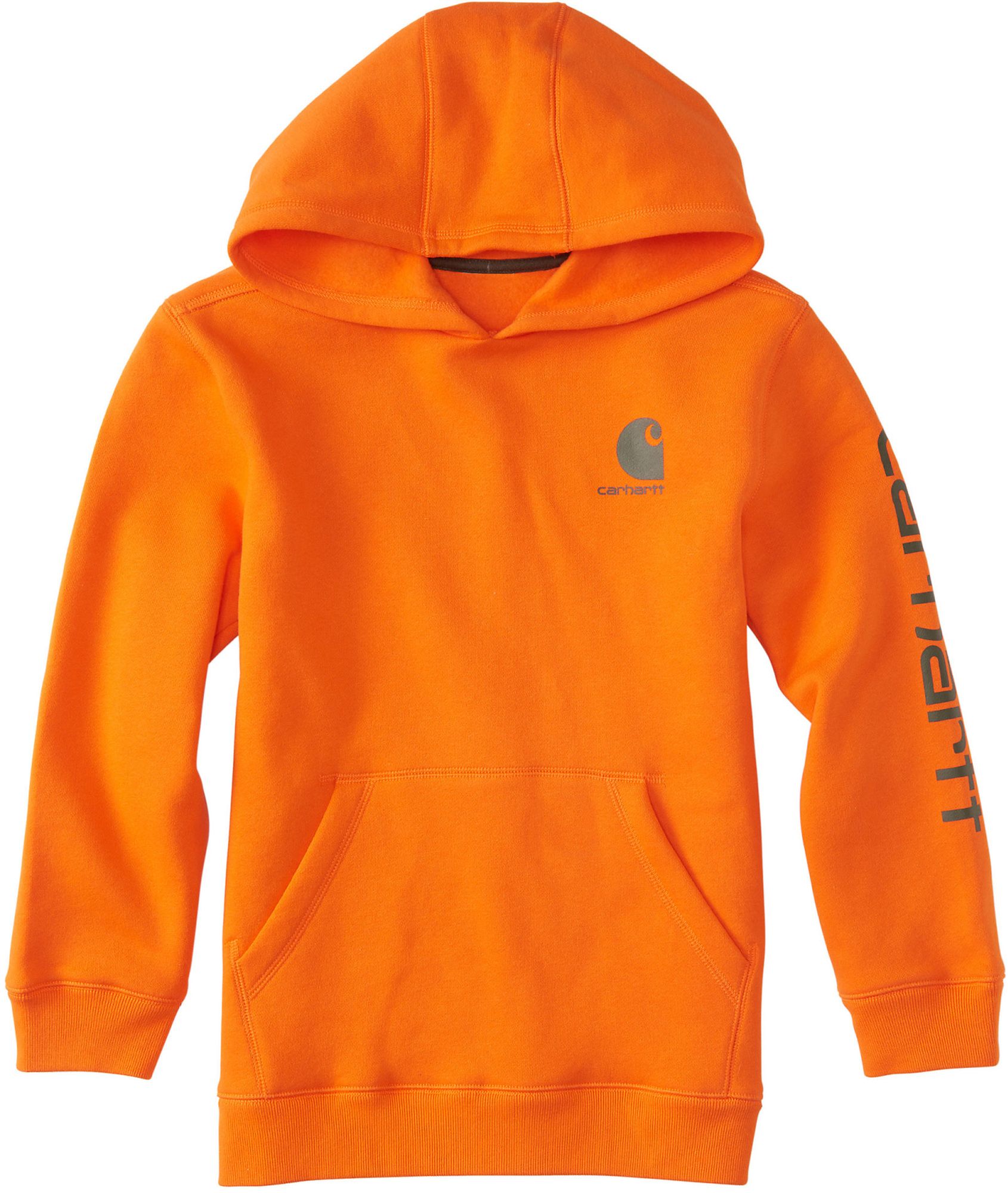 blaze orange under armour hoodie