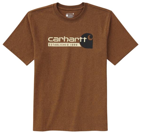 Carhartt Men's Relaxed Fit Heavyweight Short Sleeve Workwear T-Shirt