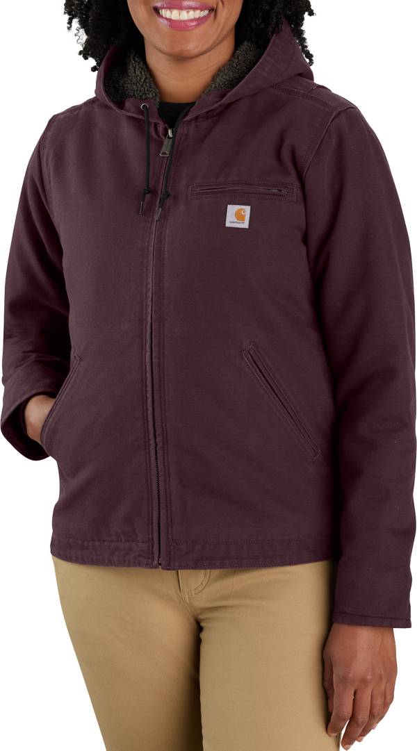 Carhartt sherpa jacket clearance women's