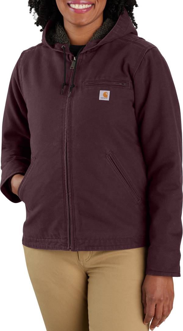 Carhartt Women's Washed Duck Sherpa Lined Jacket product image
