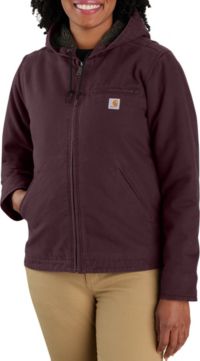 104292 - Carhartt Women's Washed Duck Sherpa Lined Jacket