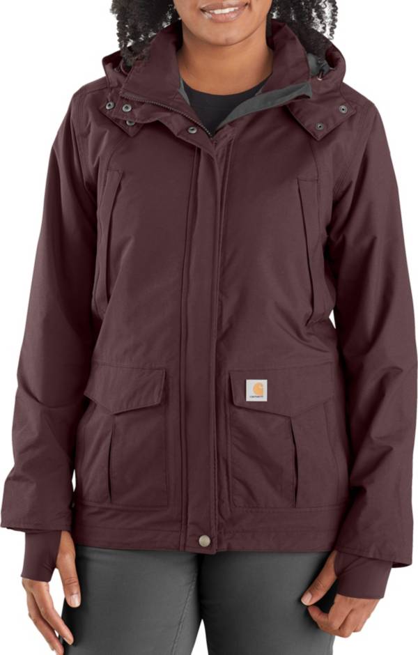 Carhartt Shoreline Storm Defender Rain Jacket, 100% Nylon, 102382 at  Tractor Supply Co.