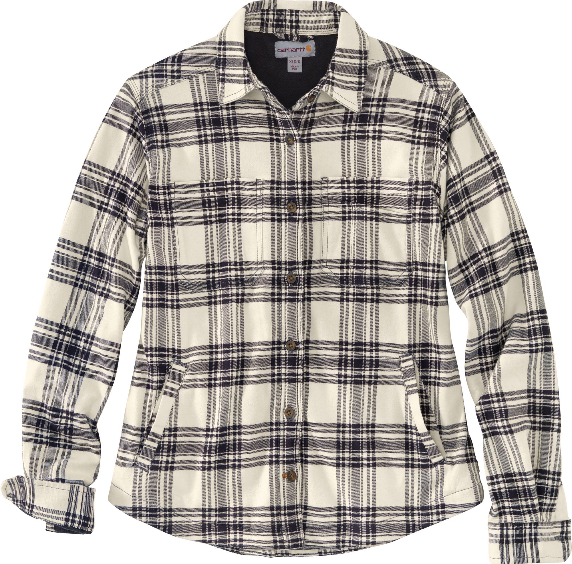 carhartt women's flannel shirt