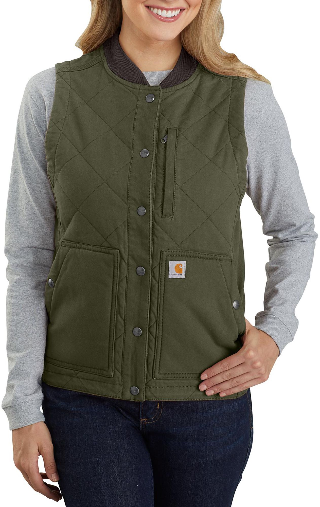 Women discount carhart vest