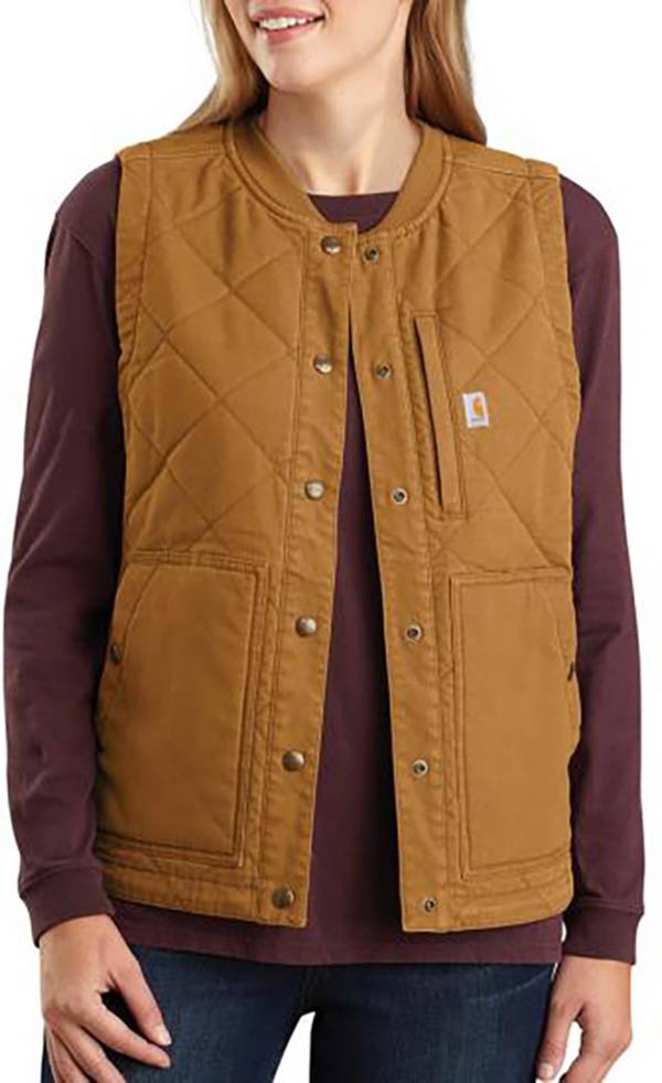 Carhartt Women's Quilted Canvas Vest