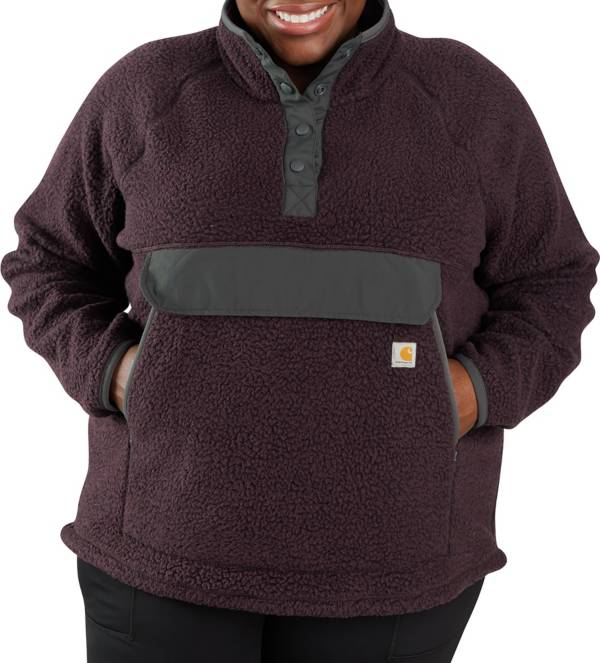 RELAXED FIT FLEECE PULLOVER