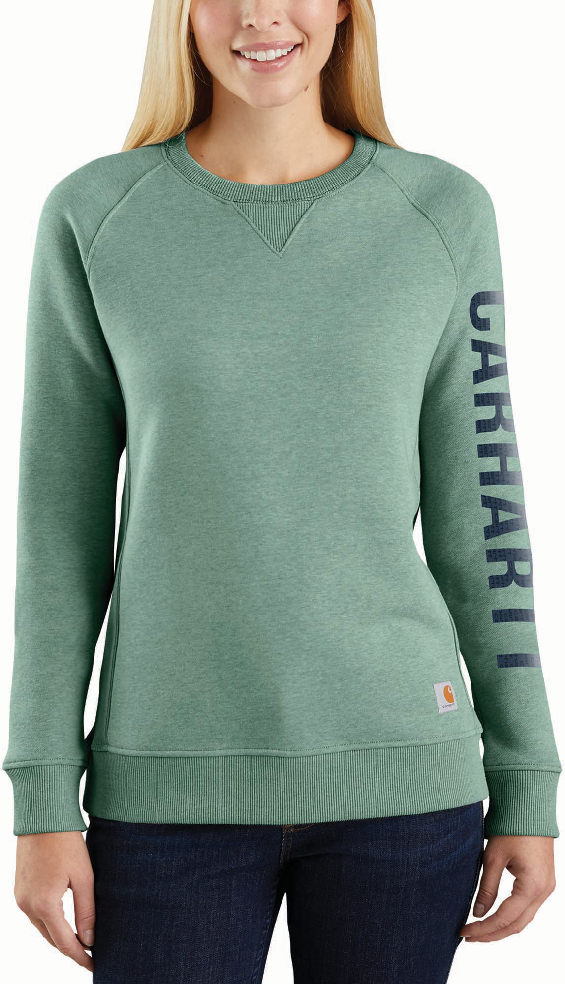 fleece women's crew neck sweatshirts