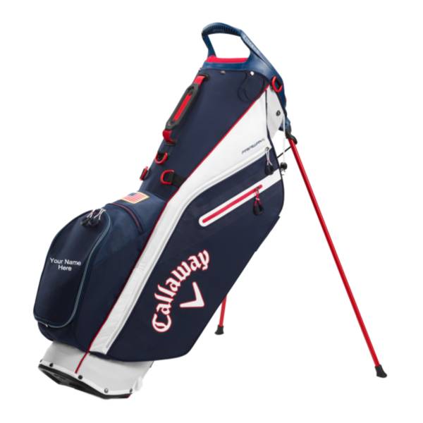 Callaway 2020 Fairway 4 Double Strap Personalized Stand Golf Bag