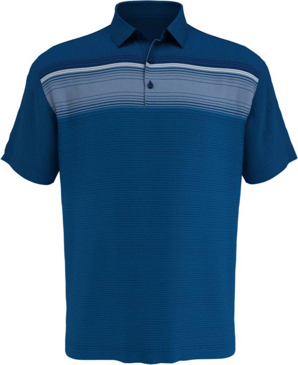 Callaway Men's Engineered Yarn-Dyed Stripe Golf Polo