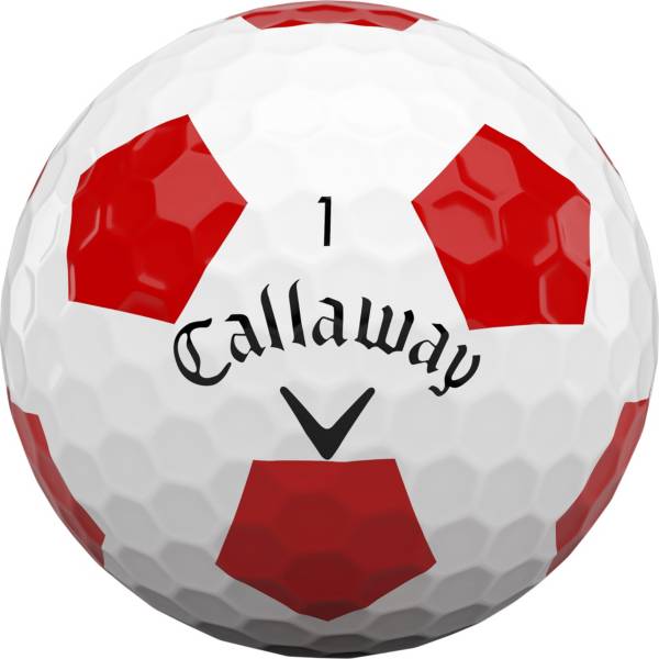 Callaway 2020 Chrome Soft Truvis Red Golf Balls